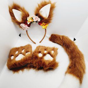 Claire's Woodland Fox Dress Up Set - 3 Pack-NWT